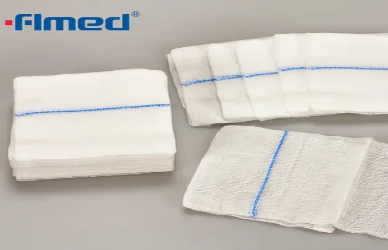 Do czego służy wacik z gazy w leczeniu ran?