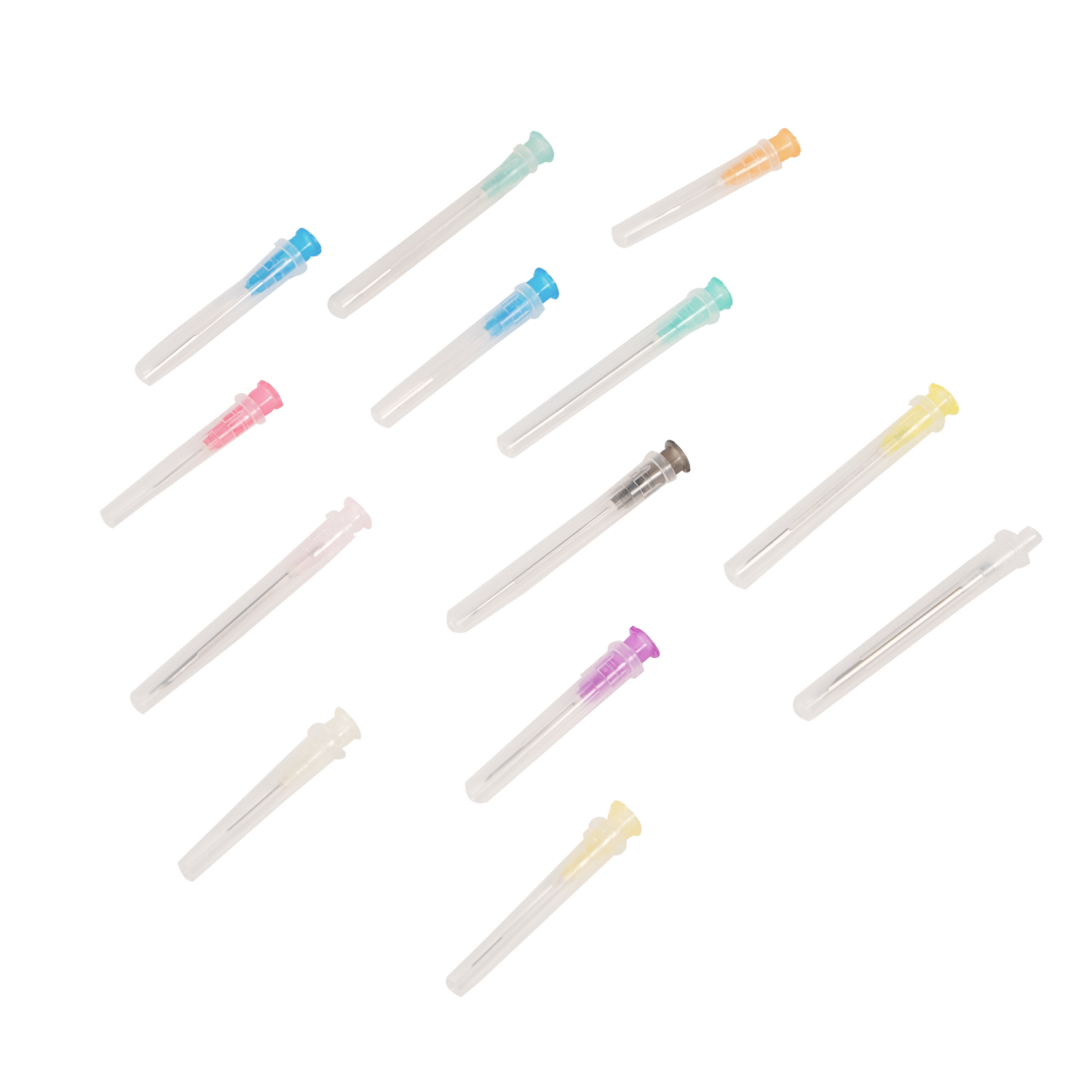 Igła podskórna 20G (0,9 mm X 38 mm) Żółta (20G X 1, 1/2 cala) 