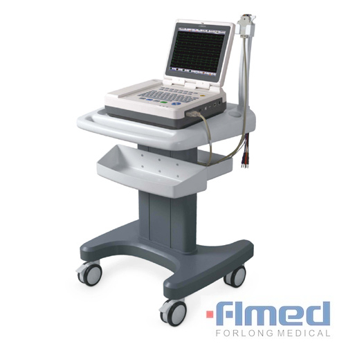 Maszyna EKG Cyfrowy 12-kanałowy z ekranem dotykowym 12 odprowadzeń elektrokardiograf - CM1200