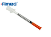 Jednorazowe strzykawkę 1 ml insulinę i igły 12,7 mm x 29G