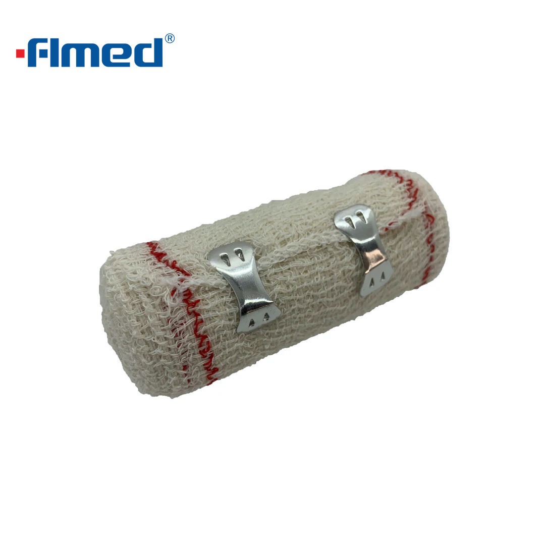 Bawełniany krepowy bandaż bandaż elastyczna bandaże krepowe do pielęgnacji ran