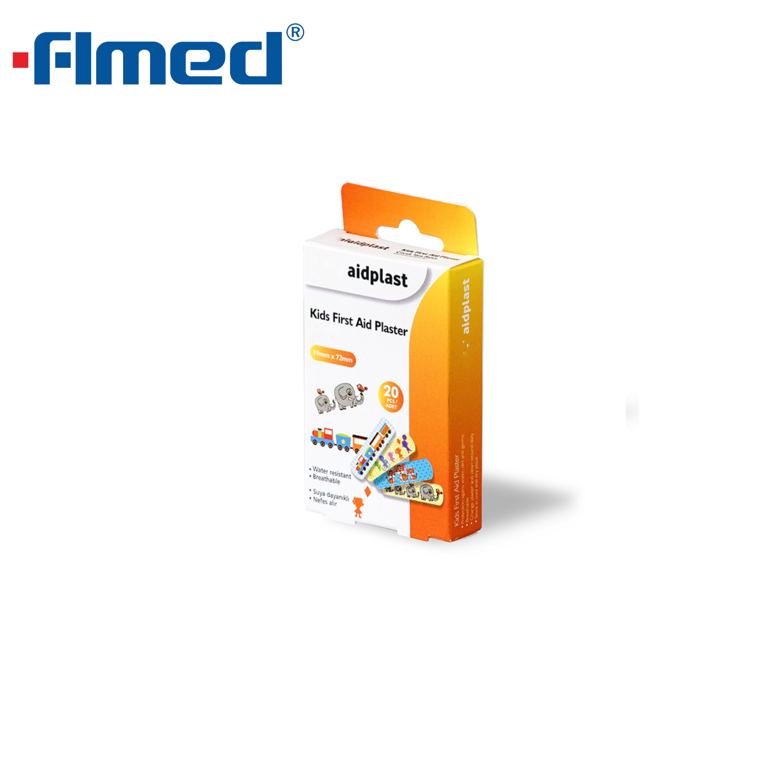 Aidplast-Kids-Pierwsza pomoc-gips-19mmx72mm-Pe