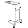 Rolling ze stali nierdzewnej Mayo Tray Medical Instrument Stand II