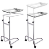 Rolling ze stali nierdzewnej Mayo Tray Medical Instrument Stand II